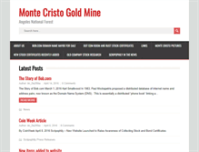 Tablet Screenshot of montecristomine.com